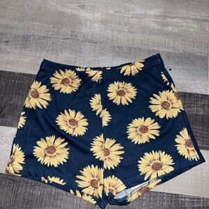 2/$7 SHEIN High Waist Floral Shorts
